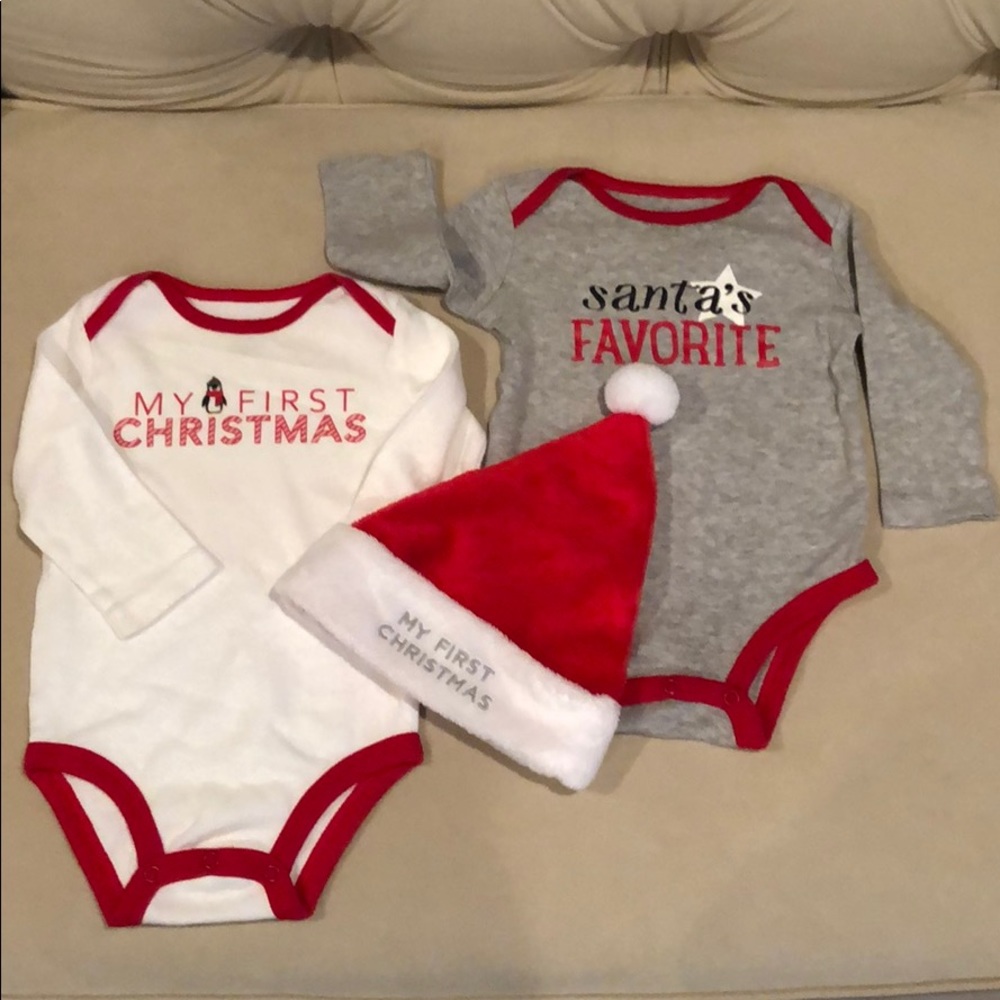 9 month old first Christmas and Santa’s favorite - Picture 1 of 9
